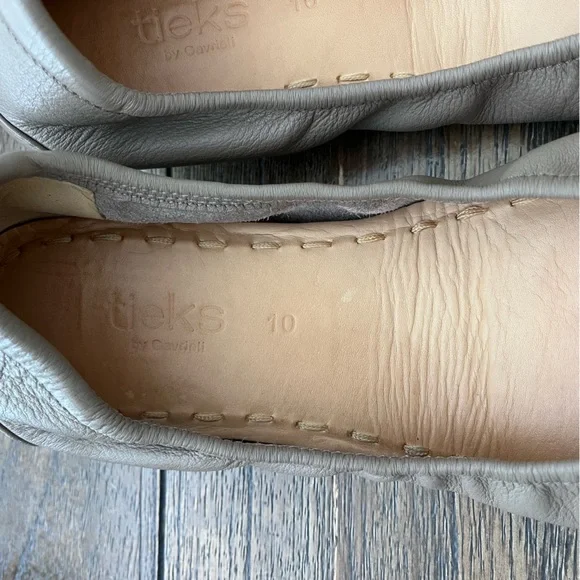 Tieks Ballet Flats Taupe Women size 10 - Picture 3 of 10
